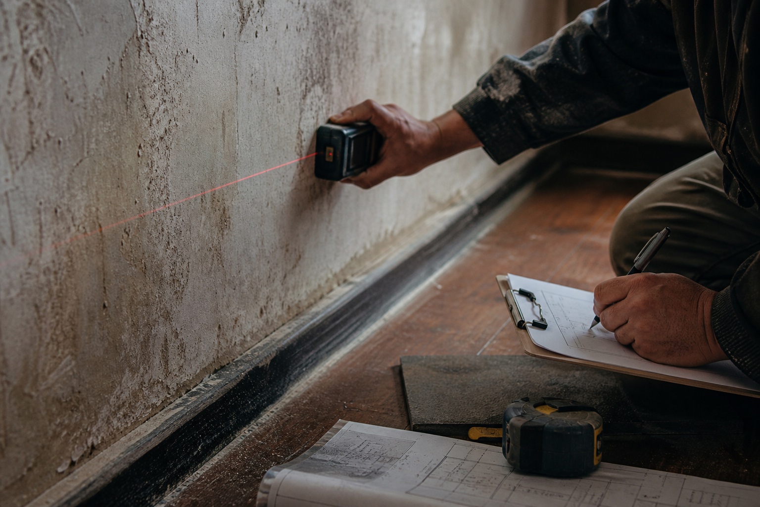 Commercial renovation estimate planning in an existing Denver building
